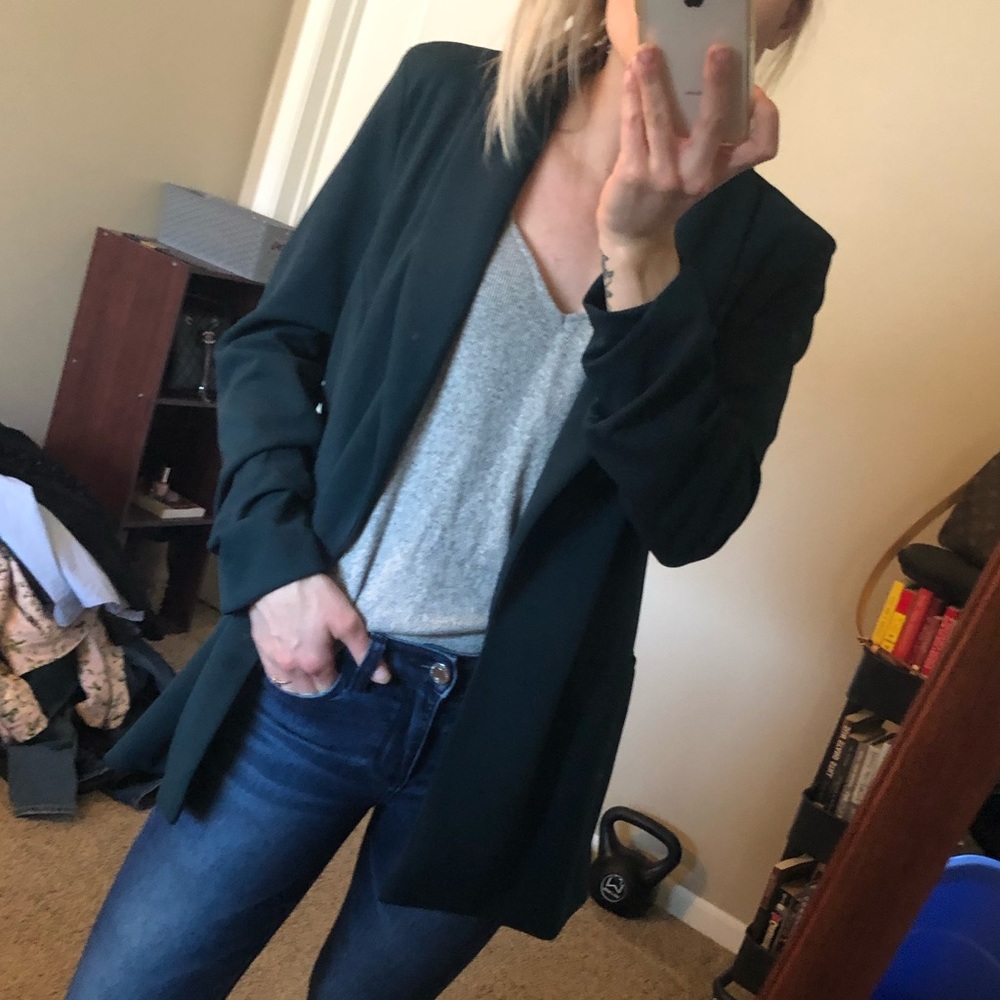 *NWOT* Downeast oversized boyfriend blazer